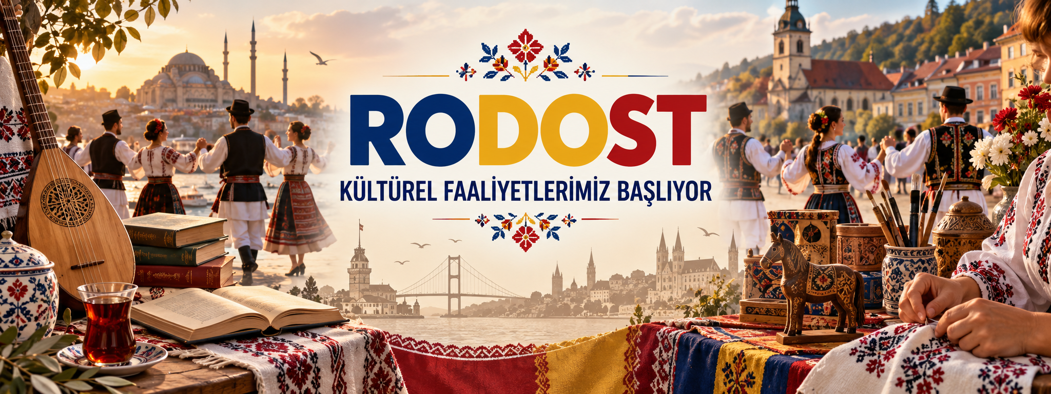 Kültürel Faaliyetlere Başlıyoruz.